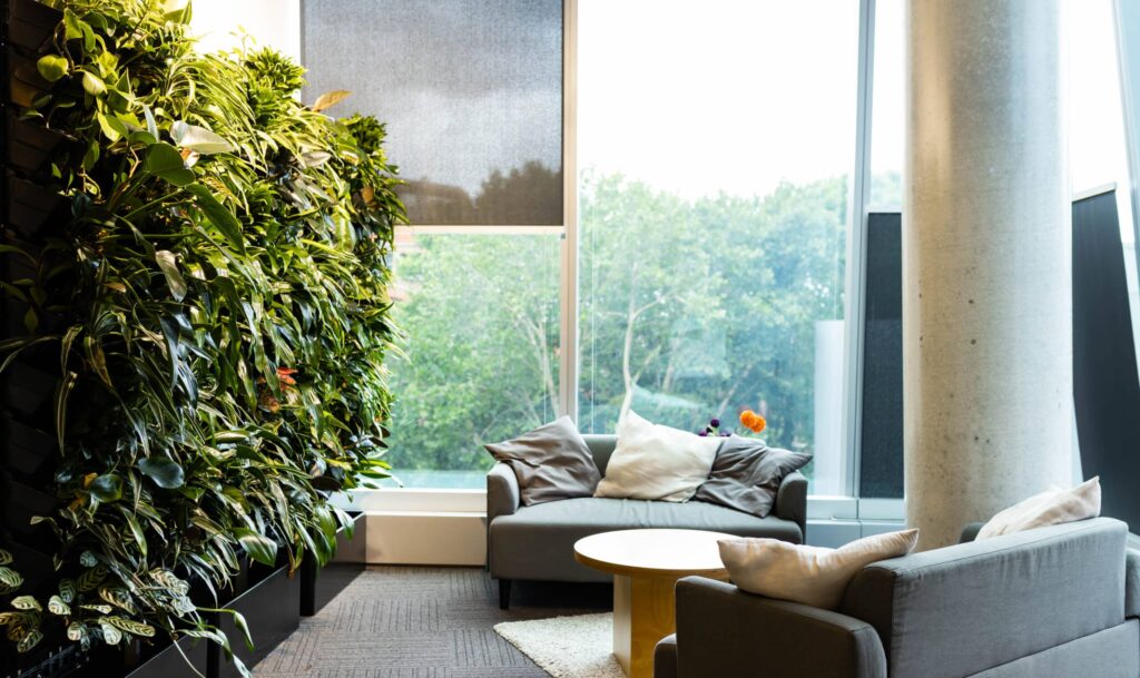 vertical planting at UTS