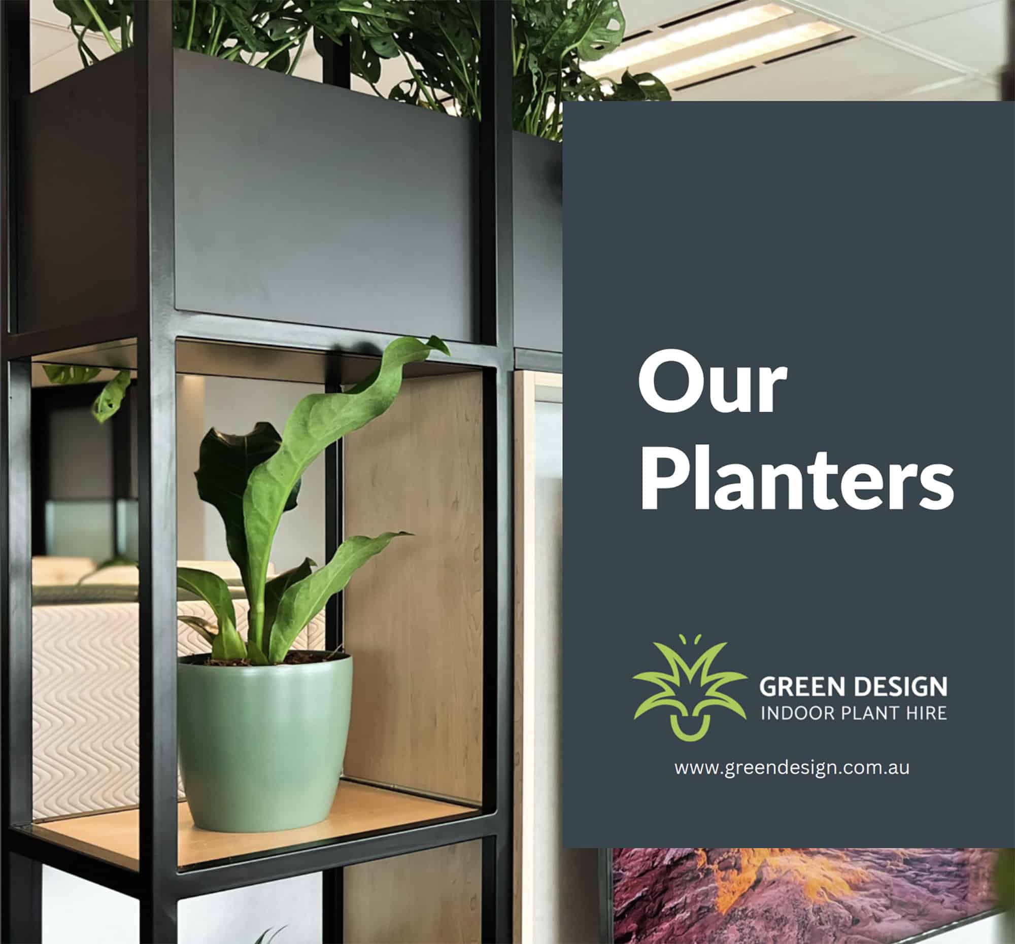 Green Design Brochure Featuring the Range of Planters