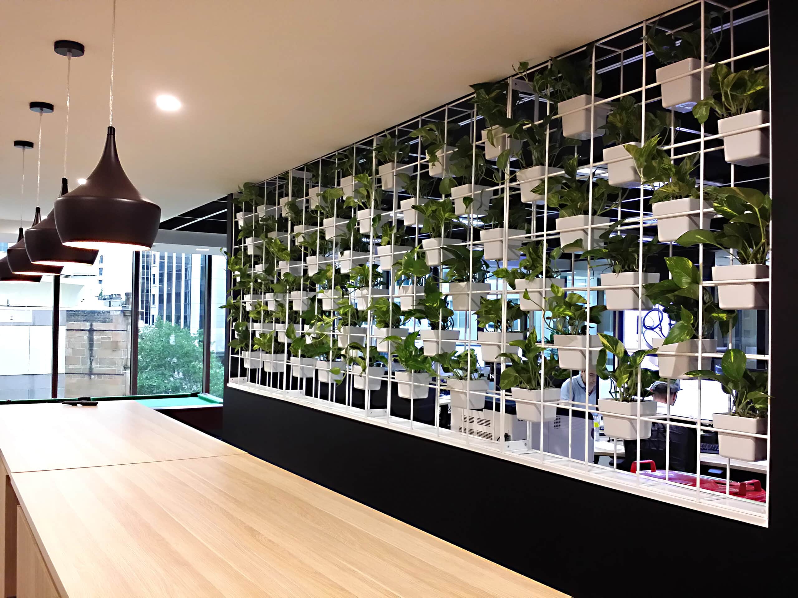 Vertical Garden in the Nude by Nature Offices