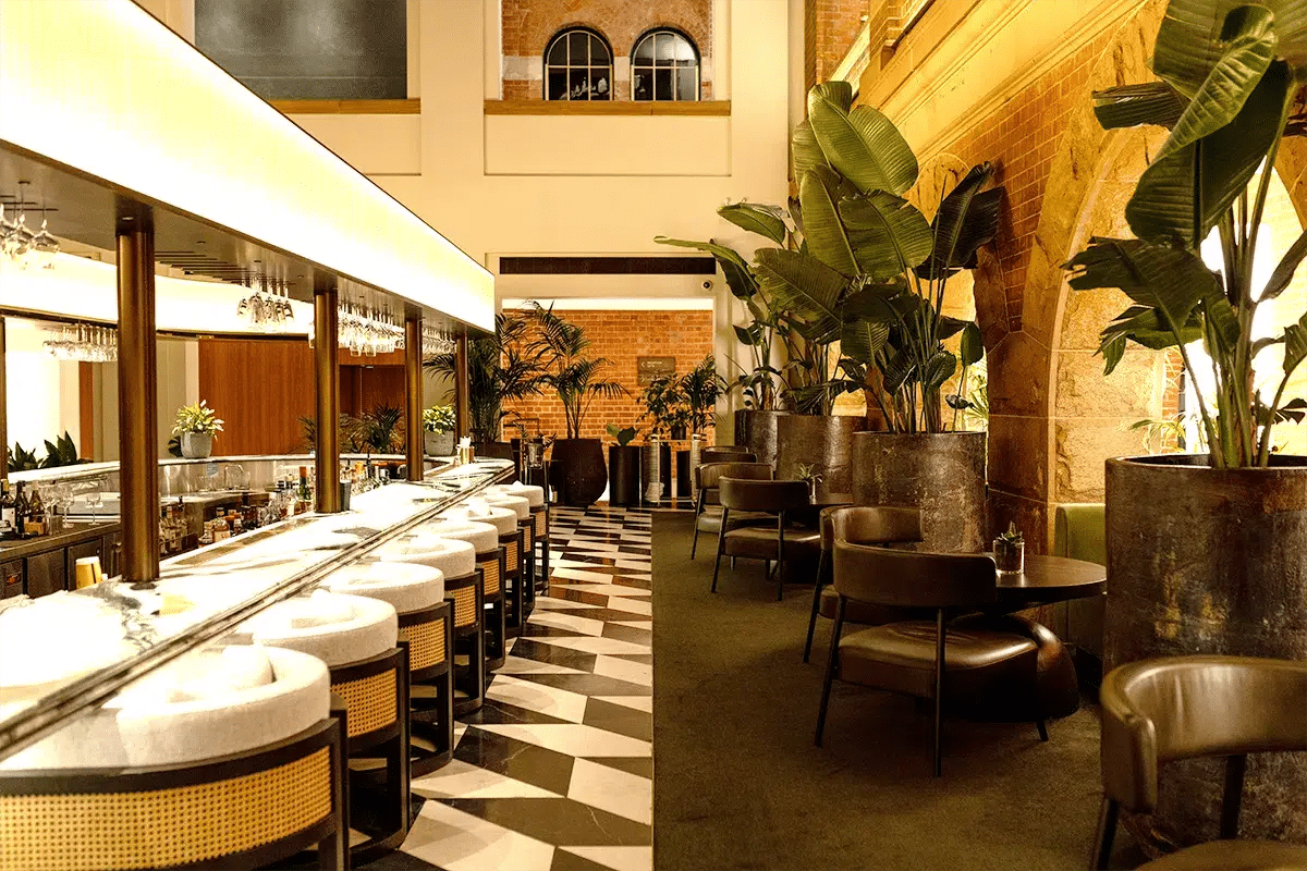 Plants in hospitality settings - Intercontinental Hotel Sydney