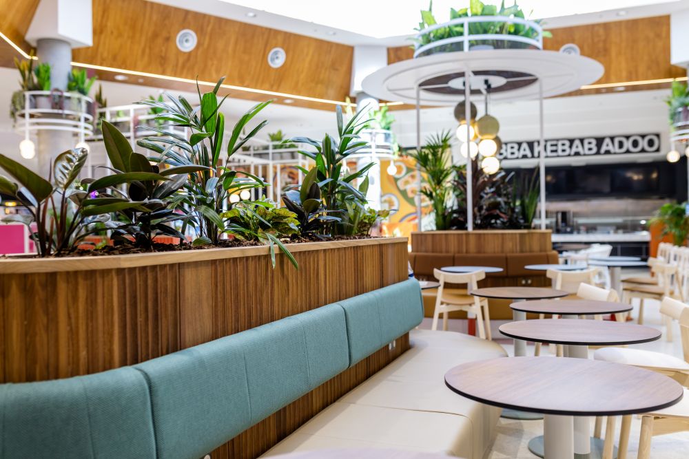 Winston Hills Mall Planting into Joinery