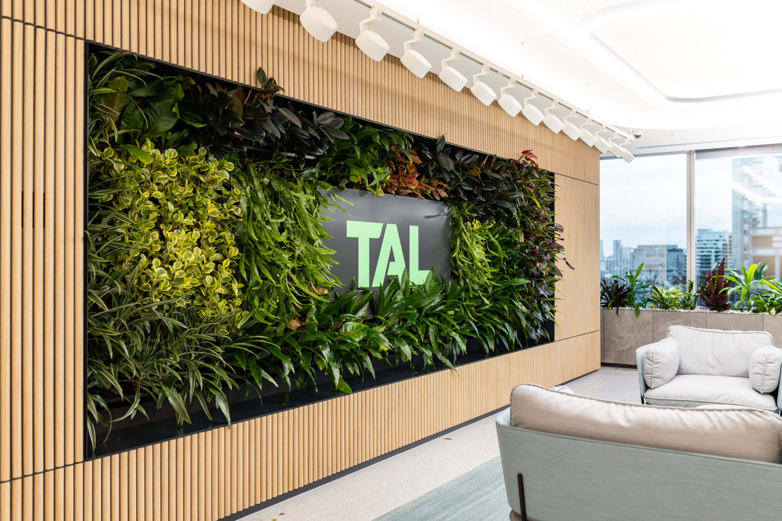 TAL Green Wall Installation