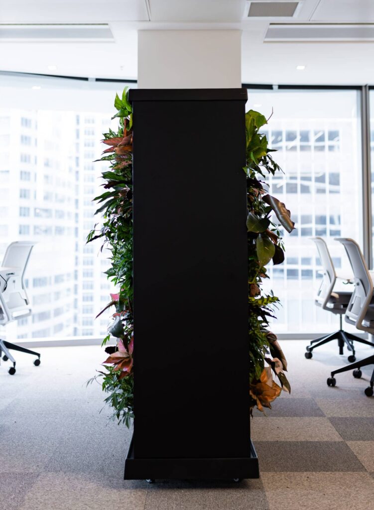 Mobile Green Wall adds to workplace wellbeing